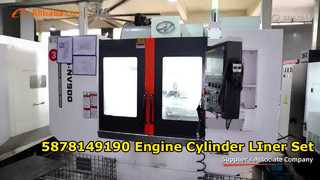 insieme della fodera del cilindro del motore 5-87814919-0 5-87813744-1 5878149190 adatto a ISUZU 4HE1 NQR70