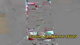 5-87610061-0 8-94479101-0 5876100610 8944791010 Cinghia della ventola di raffreddamento per ISUZU 4JA1 TFR TFS D-MAX