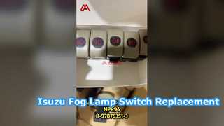 8970763513 8-97076351-3 Interruttore della lampada della nebbia adatto a ISUZU NHR NKR NPR