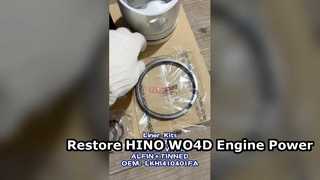 Kit rivestimento cilindro motore IZUMI LKHI410401FA per HINO WO4D