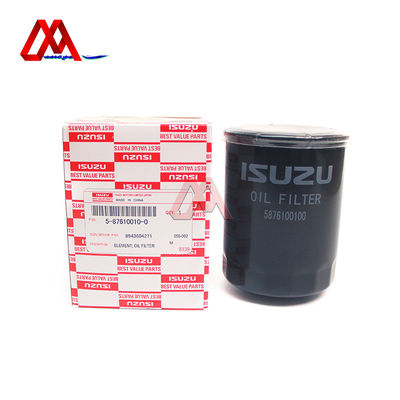 NKR55 4JB1T Isuzu Replacement Parts Engine Oil Cleaner Oil Filter 5876100110