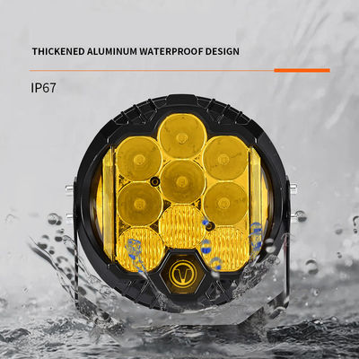 5 inch Three-sided Illumination Light XM-5IN-R-09P-001 30W 4500LM H4 Led Working Light