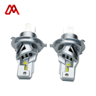 V04 64W 7000LM 6000K H4 4060 Chips Superior Aviation Aluminum LED Headlight Bulb