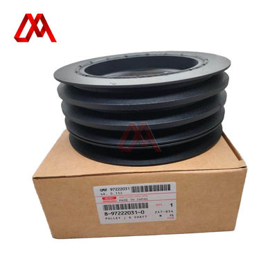 Truck Parts Heavy-Duty Crankshaft Pulley for Isuzu NPR Commercial Truck 4HF1 Engine 8-97222031-3 8972220313