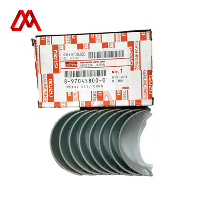 Truck Spare Parts Suppliers 8-97045800-0 8970458000 Standard Connecting Rod Metal Set for ISUZU NKR