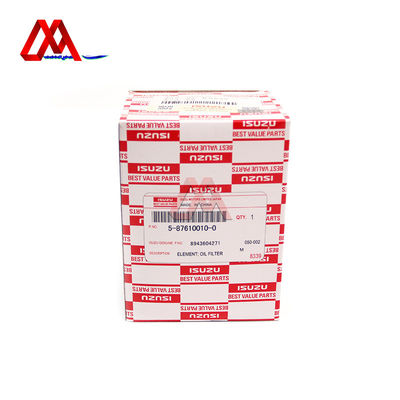 Truck Replacement Parts 5876100100 8973017520 5-87610010-0 8-97301752-0 Oil Filter for 4HK1 