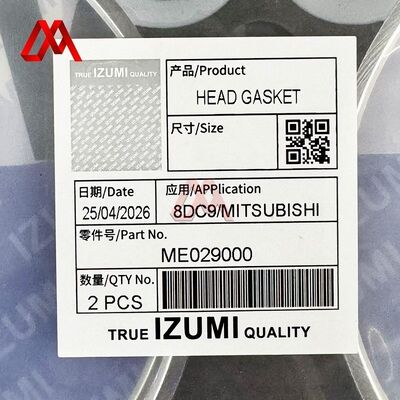 Heavy Duty Truck Engine Parts Cylinder Head Gasket ME029000 Suitable Mitsubishi Fuso 8DC9 Diesel Engine