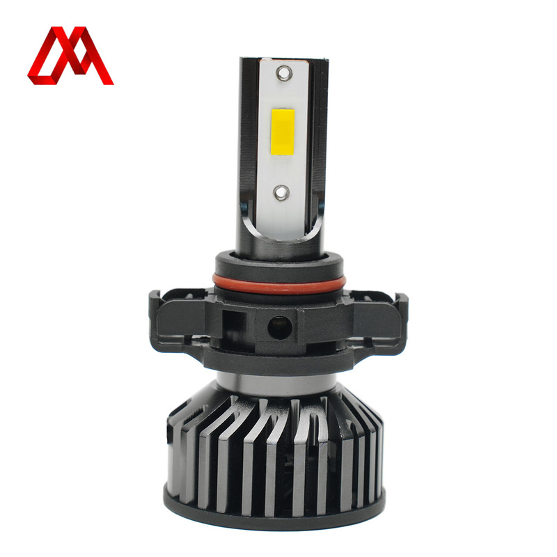 F2 75W 7500 Lumens 6500k Cool White H3 H7 H11 LED Headlights Bulbs